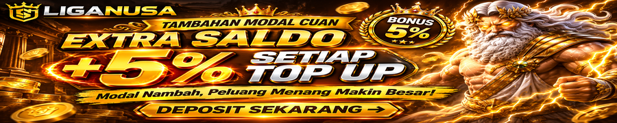 Bonus Harian 5 Persen Setiap Deposit Liganusa Turnover Rendah