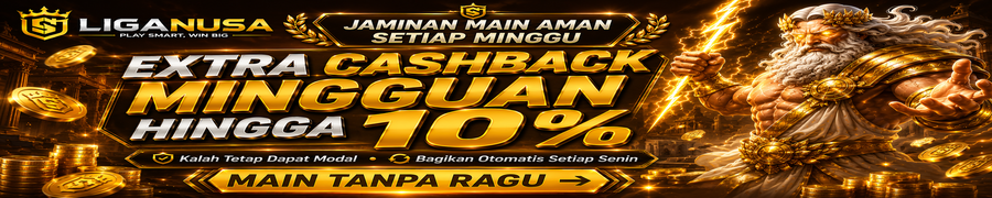 Cashback Live Games 10 Persen Mingguan Liganusa Otomatis Masuk